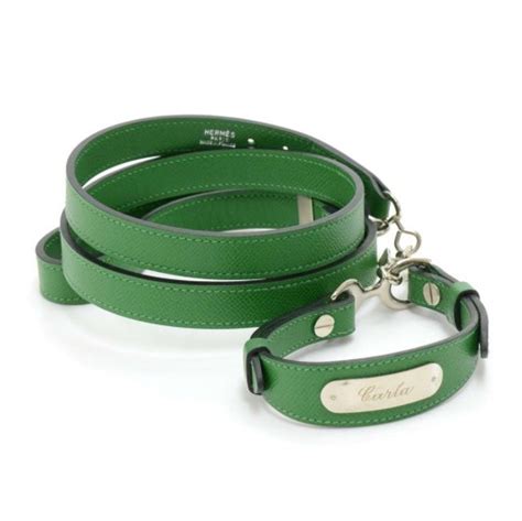 hermes leash|hermes birkin dog collar.